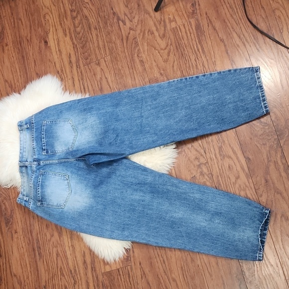 YMI Wide Leg Distressed Jean's - Picture 6 of 6